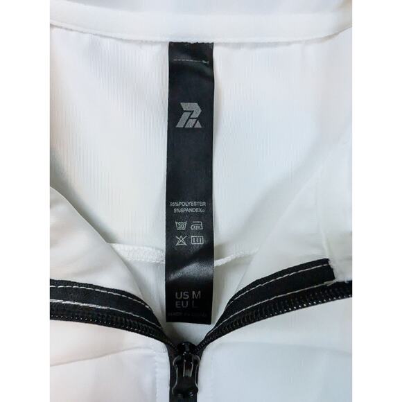 Unisex Track Suit Jogging Set Size M Softshell Zip Pockets Running Walking Gym - Picture 2 of 8